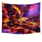 Cool Mythology Bird Phoenix Rising Tapestry