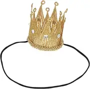 Totority Lace Crown Barrette Hair Bands Fashionable Hair Accessory Girl Tiara Headband Hair Band Crown Hair Band Charming Hair Accessory Girl Hair Silver Fabric