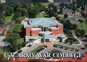 Collins Hall, U.S. Army War College, Carlisle Barracks, Pennsylvania -- Postcard