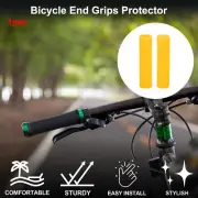 MTB Bikes Handlebar Grips Cover Protector 125mm Long Soft Relieved Yellow 1 Pair