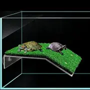 Turtle Basking Platform, Tortoise Ramp Reptile Tank Ladder Resting Medium