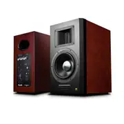 Airpulse A300 Dual Active Home Studio Monitor Bookshelf Speaker Sound Cherrywood
