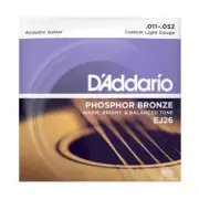 D'Addario EJ26 Phosphor Bronze Custom Light Acoustic Guitar Strings