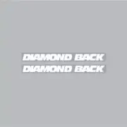 Diamond back - Reactor - White crank decals - Old school bmx