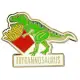 Fryannosaurus Hard Enamel Cloisonne Pin Set