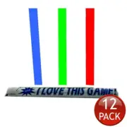 12 x Foam Light Stick Glow Light Up Flash Wand Birthday Rave Party Supply 47cm