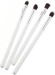 FOMIYES 4pcs Set Eye Make-up Brush Kit White Medium Concealer Brush