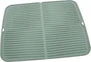 DINHEAROM 1Pc Heat Insulation Draining Mat for Kitchen Tableware Pad Drying Mat for Dishes Cups Vegetables Easy Clean Multi Purpose Kitchen Accessory
