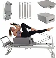 CRODRES Foldable Pilates Machine Equipment for Home Pilates Reformer Use and Gym Workout Pilates Equipment for Beginners Users