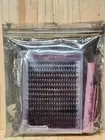 BRAND NEW: FADLASH DIY LASH EXTENSION KIT - CLUSTER LASHES - COMES WITH TWEEZERS