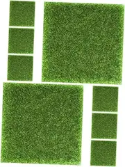 Rtificial Moss Rug 8pcs Fake Grass Decorative Turf Artificial Garden Grass Moss for Crafts Easy Care Artificial Lawn m