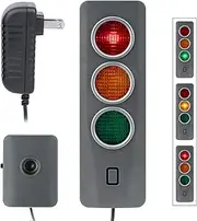 CICMOD Parking Assistant Sensor System for Home Garage, Car Park Assist LED Safe-Light Stop Indicators Beep Alerts