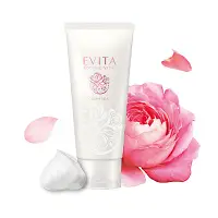 在飛比找Yahoo奇摩購物中心優惠-EVITA 粉紅玫瑰淨潤洗顏乳兩件組