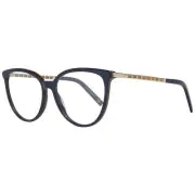 Tod's TO 5208 Women Blue Optical Frame Metal Plastic Full Rim Casual Eyeglasses