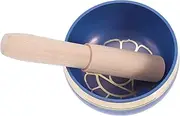 WESIEVYA 1 Set Buddhist Singing Bowl Meditation Bowl with Stick for Mindfulness Relaxation and for Home Decor and Buddhist Practices