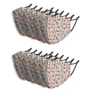 12x Splosh Adult Reusable Face Mask w/ Adjust Strap 12y+ Jungle Leopard
