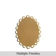 30x22mm Flat Pad Lace Edge Oval Setting (4)