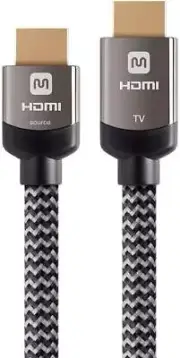 HDMI High Speed Active Cable - 20 Feet - Gray, 4K@60Hz, 18Gbps, HDR, 28AWG, YUV