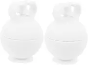 OATIPHO 2pcs Silicone Ice Face Roller Reusable Ice Mold Massager for Comfortable Facial Skin Care Reducing Puffiness and Dark Circles for Morning Swelling Relief and Eye Fatigue