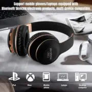 Wireless Bluetooth 5.3 Pro Gaming Headset W/Mic For Gamer PC PS4 PS5 Headphones