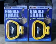 2 Packs - MULTUS Handle and Haul Moving Straps for Boxes Furniture Appliances