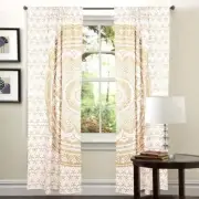 Indian Ombre Mandala Door Window Curtain Hanging Tapestry Hippie Drape Valances