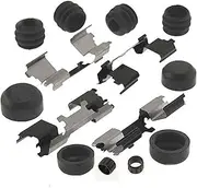 ACDelco 18K2011X Professional Front Disc Brake Caliper Hardware Kit with Clips Seals Caps and Lubricant