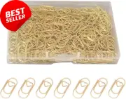 Gold Paper Clips, 150 Pcs, Heart Shaped, Mini, Wedding, Office Supplies