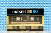 MAXELL UDXL II 90 VS. III TYPE II BLANK CASSETTE TAPE (1) (SEALED)