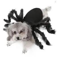 在飛比找蝦皮商城優惠-Uurig)萬聖節狗貓蜘蛛服裝寵物派對服裝適合小型犬貓