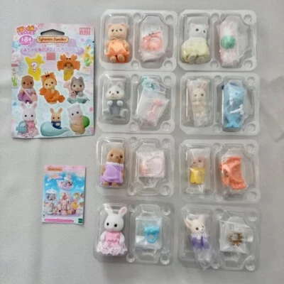 Sylvanian Families Sea Friends Baby Bear Otter Set Calico Critters New Japan