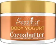 Cocoa Butter Body Yogurt Fast Absorbing Treats Damp Skin Non Sticky Texture Lightweight Cream Intense Moisturization 250 gm Body Cream Unisex (Pack of 1)