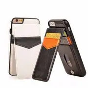 Card Holder PU Leather Shockproof Case For iPhone 7 28 RED
