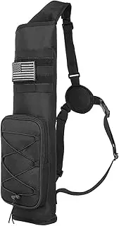 Archery Quiver Arrow Holder Shoulder Bag Carry Bag for Shooting Target Practicing Black