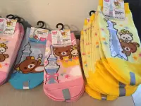 在飛比找Yahoo!奇摩拍賣優惠-特價 日本正品現貨 拉拉熊 買五送一 幼童 小童襪  懶懶熊