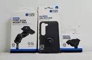 QUAD LOCK KIT GALAXY S23 MAG Case, Dampener, FORK STEM Mount Pro *EXPRESS*