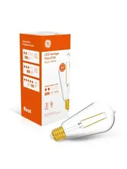 GE 4.6W Heritage LED Pilot ES Globe in Warm White