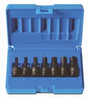 Action 648150701 - Impact Socket Set In-Hex 3/8" Drive 7 Piece Metric