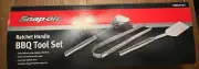 NEW Snap-On Tools Ratchet Handle BBQ Tool Set SSX20P109,