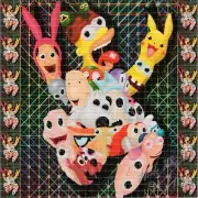 Nostalgia by Nicholas Melnik BLOTTER ART perforated tabs