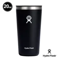 在飛比找Yahoo奇摩購物中心優惠-Hydro Flask 20oz/592ml 隨行杯 時尚黑