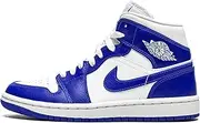 [Nike] Jordan Womens WMNS Air Jordan 1 Mid BQ6472 104 Kentucky Blue - Size 6W