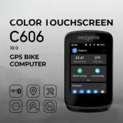 GPS Smart Bike Computer Touchscreen Bicycle Speedometer Digital Navigation ANT+