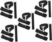 Tie Cable Clips Charging Cable Wire Organizer Extension Cord Cinch Straps Fastening Cable Straps Velcross Cable Tie Fastening Cable Ties Cord Wraps Polyester Black