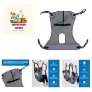 Full Body Commode Sling for Safe Patient Transfers - Medium, 200lb Capacity