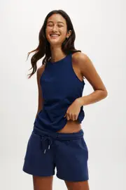 [Body] Body - Ultra Soft Open Back Tank - Heritage blue 2XS HERITAGE BLUE