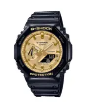 CASIO Men Digital Quartz Casual Watch Classic Dress Gold color Dial Waterproof R