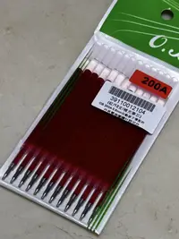 在飛比找丹爸購物便利站優惠-(紅/12支/補充筆芯)自動原子筆配件 OB200A/0.5