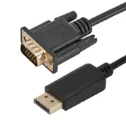 Dp To Vga Hd Converter Cable Cable Length: 1.8M