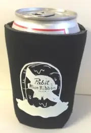 Pabst Blue Ribbon PBR 12 oz Can Bottle Koozie Glow Can Art - One (1) New & F/S